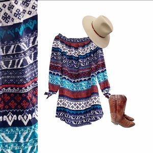 ❤️ Lovely Off the shoulder dress, NEW boho super nice